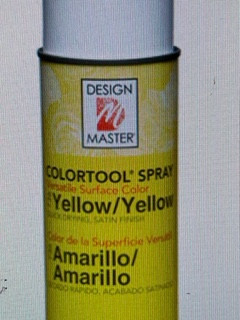 yellow/yellow spray 