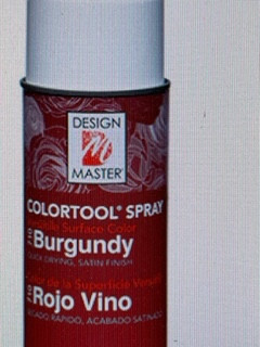 burgundy spray 