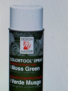 moss green spray 