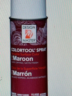 maroon spray