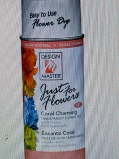 just for flowers spray coral charming 