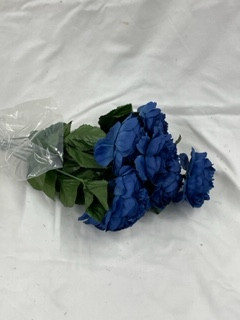 french ranunculus silk flowers blue