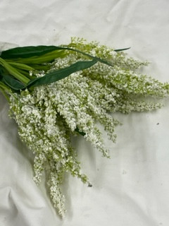 iced astilbe bushx9 (white)