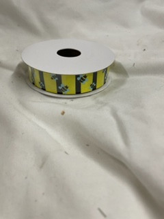 7/8"x10yrds bumble bee ribbon