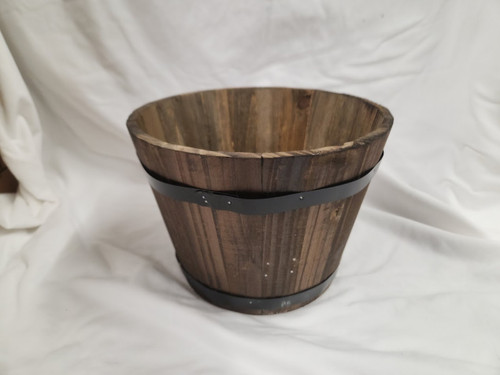Whiskey Barrel Planter with Liner