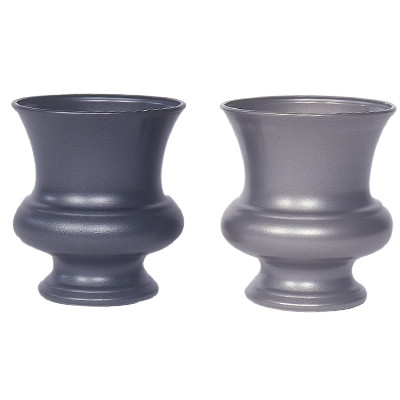 9 1/2" Designer Urn - Metallic Asst