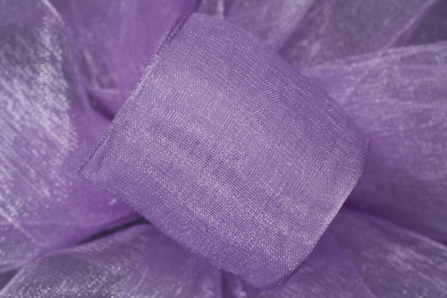 Chiffon (Organza) Ribbon-Lavender