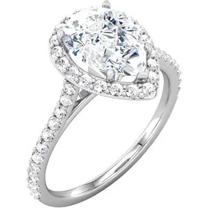 Sapphire & Diamond 14K White Gold Engagement Ring. SKU: 338170.  Available at Diamond Bay Jewelers.com Sapphire & Diamond 14K White Gold Engagement Ring. SKU: 338170.  Available at Diamond Bay Jewelers.com