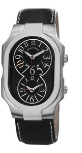 Philip Stein Dual Time Men's Watch 2-BK. SKU: 432003. Available at DiamondBayJewelers.com Philip Stein Dual Time Men's Watch 2-BK. SKU: 432003. Available at DiamondBayJewelers.com