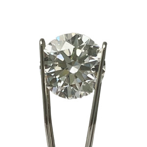 Lab-Grown 2.06ct Round Brilliant Diamond.  SKU: 001000.  Available at DiamondBayJewelers