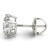 14K White Gold Diamond Stud 4 Prong Earrings .28-2.02 Ctw.  SKU: 189596.  Available at DiamondBayJewelers.com 14K White Gold Diamond Stud 4 Prong Earrings .28-2.02 Ctw.  SKU: 189596.  Available at DiamondBayJewelers.com