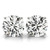 14K White Gold Diamond Stud 4 Prong Earrings .28-2.02 Ctw.  SKU: 189596.  Available at DiamondBayJewelers.com 14K White Gold Diamond Stud 4 Prong Earrings .28-2.02 Ctw.  SKU: 189596.  Available at DiamondBayJewelers.com