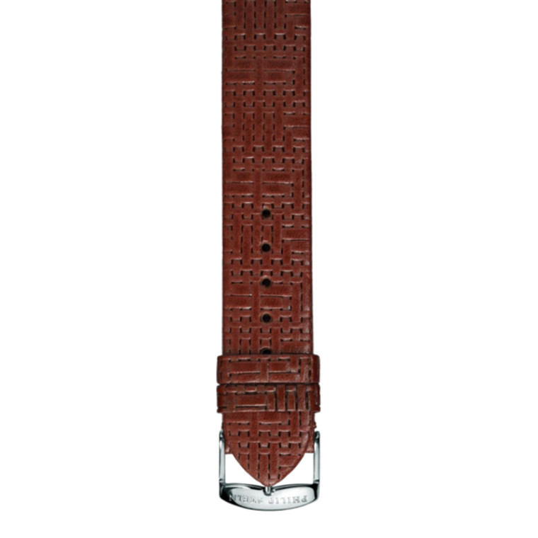 Philip Stein Brown Leather Strap 3-CWBR.  SKU: 321040.  Available at DiamondBayJewelers.com