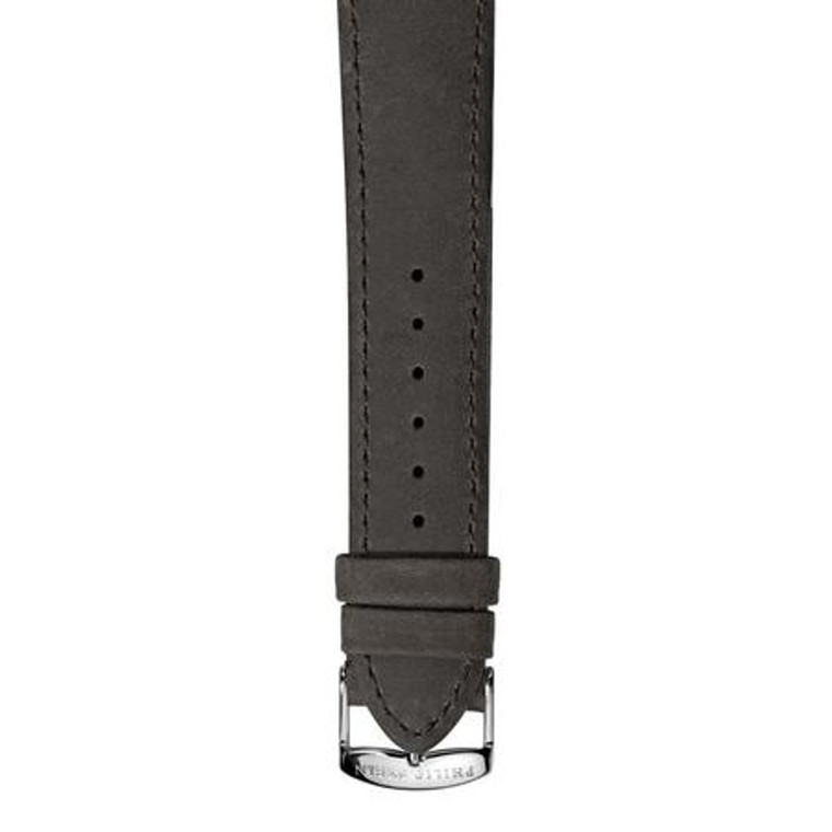 Philip Stein Grey Leather Strap 3CASTGR.  SKU: 321058. Available at DiamondBayJewelers.com