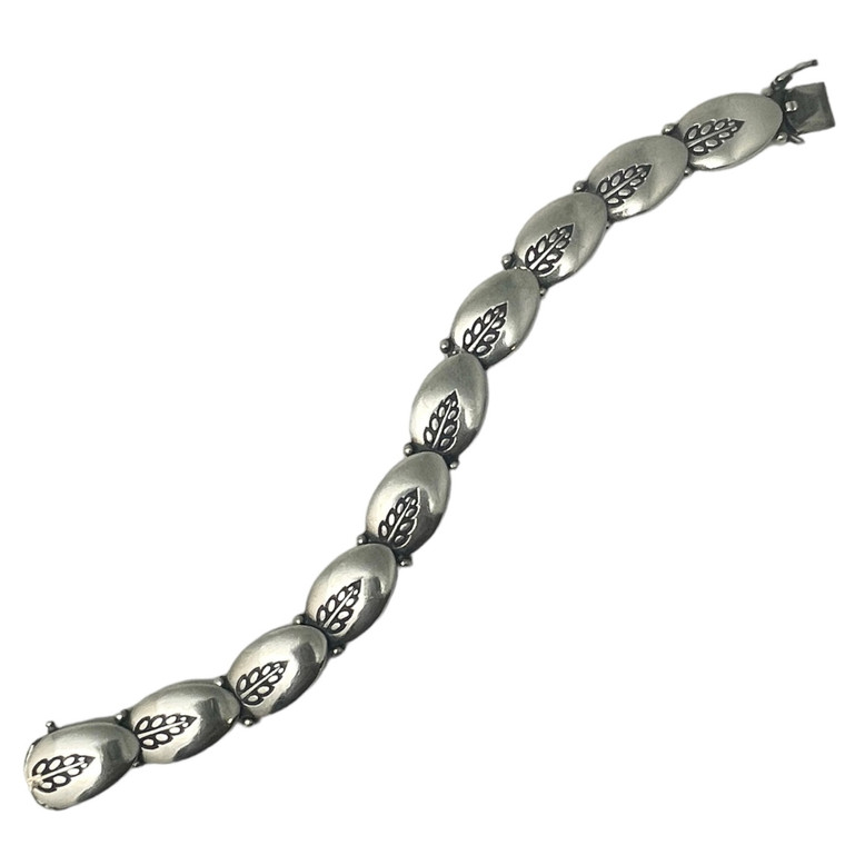 Georg Jensen #94A Sterling Silver Bracelet.  SKU: 457010.  Available at DiamondBayJewelers.com