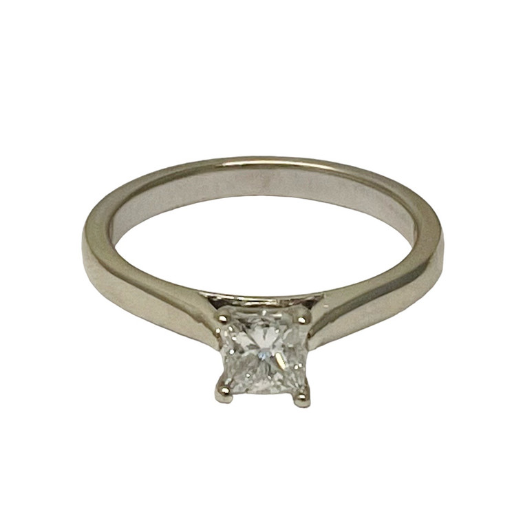 14KW Diamond Engagement Ring .56ct.  SKU: 876001.  Available at DiamondBayJewelers.com