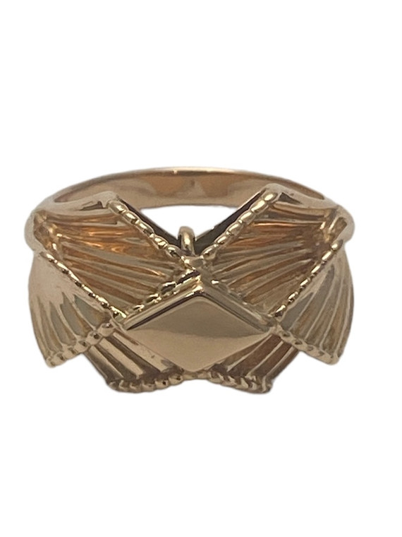14k Rose Gold Fashion ring SKU:EB23459 Available at www.diamondbayjewelers.com