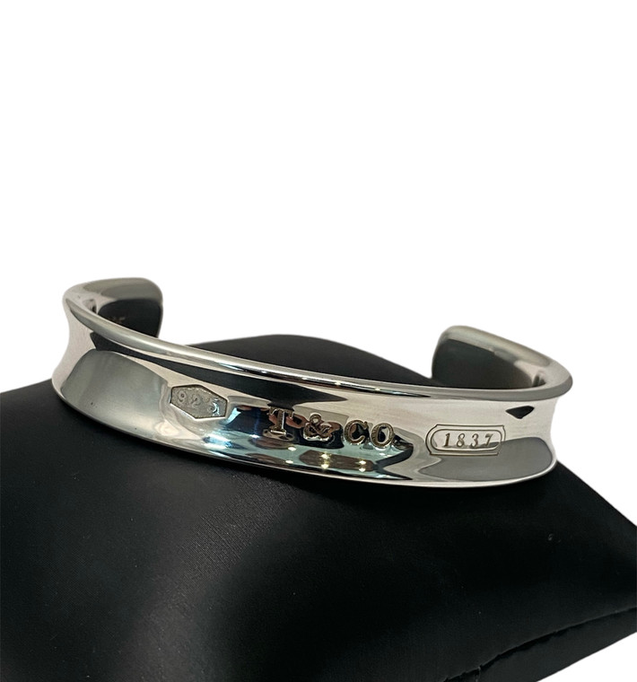 Tiffany & Co. Cuff Bracelet Sterling Silver available at www.diamondbayjewelers.com SKU:9032402