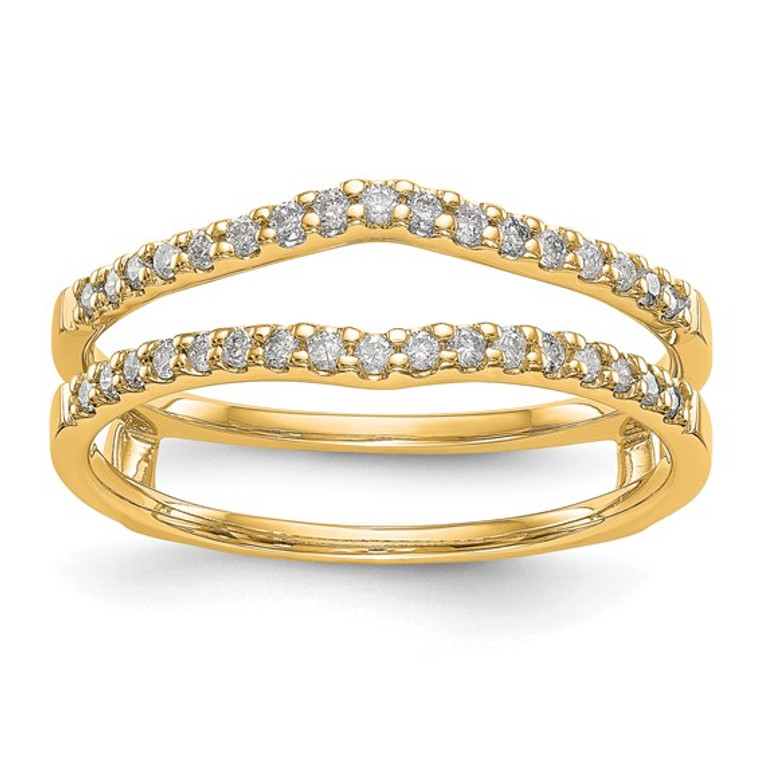 14K Yellow Gold Diamond Guard .25CTW SKU:1032407 available at www.diamondbayjewelers.com