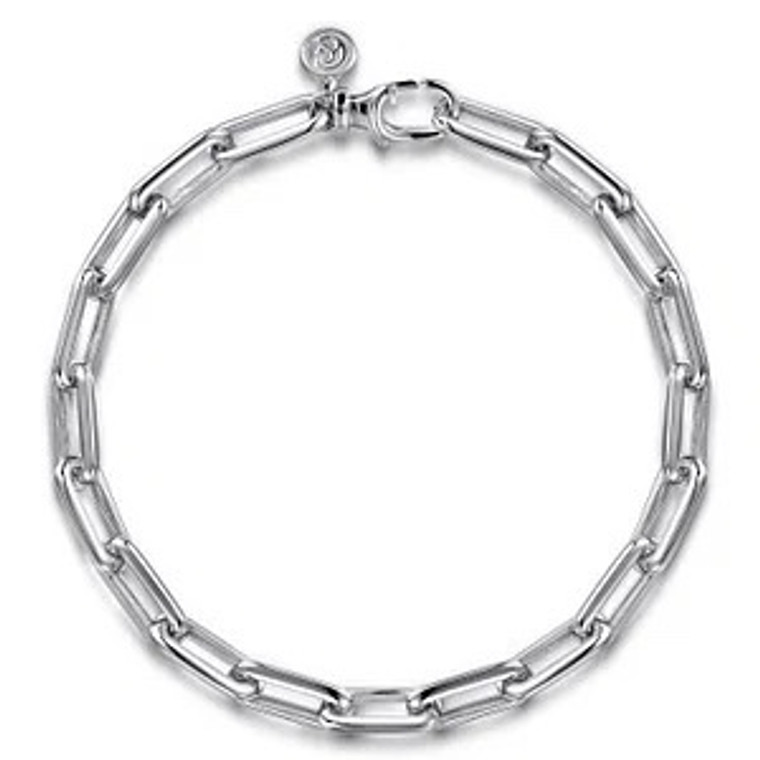 Gabriel & Co. 925 Sterling Silver Chain Bracelet TBM2036-85SVJJJ SKU:5042403 available at www.diamondbayjewelers.com