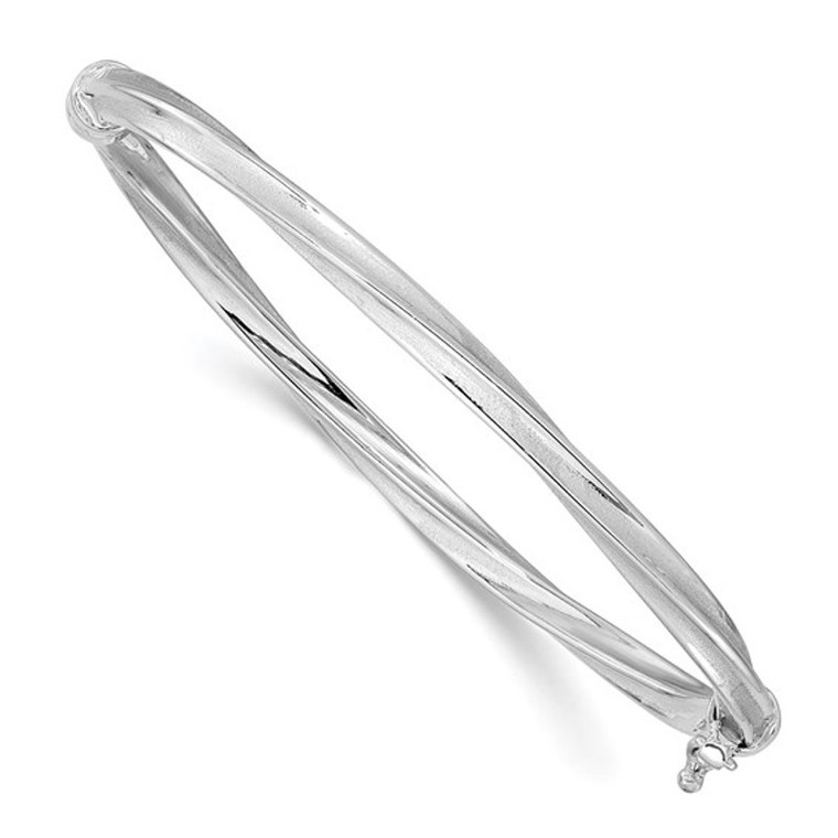 10K White Gold Bracelet.  SKU: WGB613.  Available at DiamondBayJewelers.com