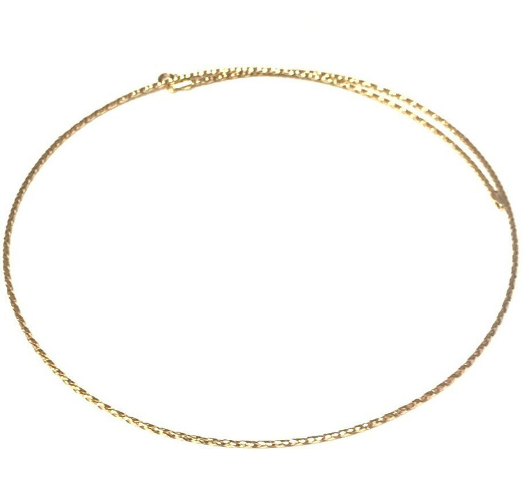 14K Gold 18 in Necklace/Chain.  SKU: 753951.  Available at DiamondBayJewelers.com