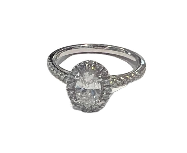14K Diamond Engagement Ring.  SKU: 112906.  Available at DiamondBayJewelers.com