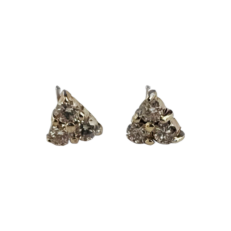 14KY Stud .36ctw Diamond Earrings.  SKU: 112903.  Available at DiamondBayJewelers.com