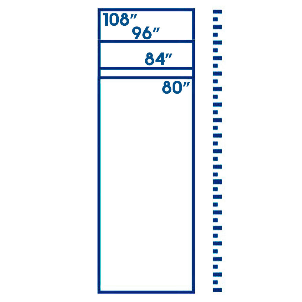 Birch 80" - 108"