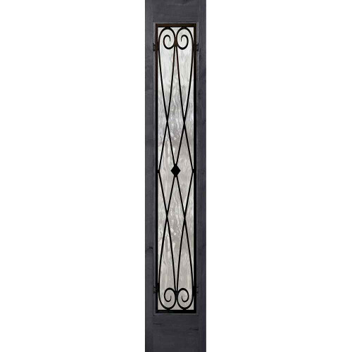 Sidelite | WoodCraft | Full Lite Charleston WI Grille | 6'8" Tall - P75662WCH