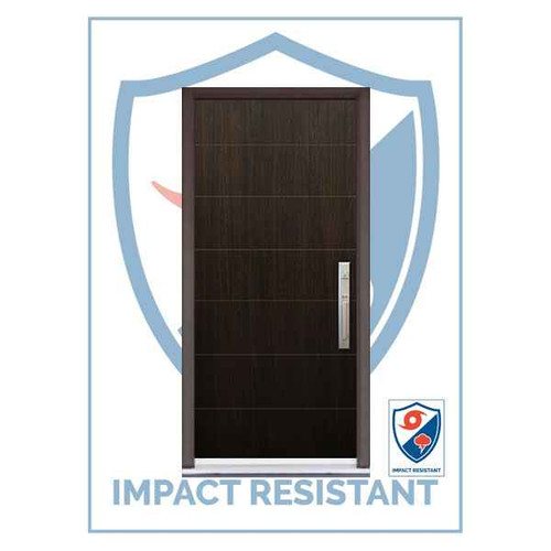 IMPACT RATED | Westwood Solid Contemporary | 6'8 Tall - IMP-MSMW3068