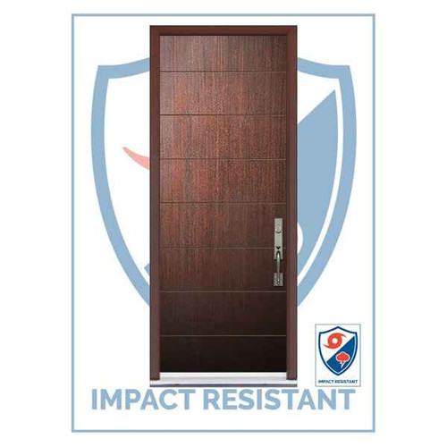 IMPACT RATED | Westwood Solid Contemporary | 8' Tall - IMP-MSMW3080