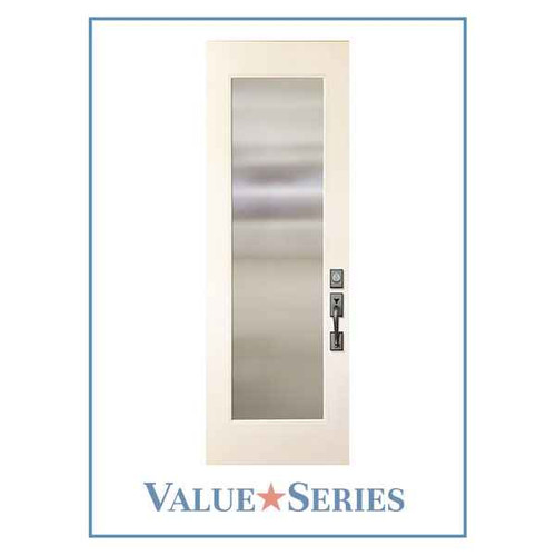 ValueSeries | Full Lite Smooth Flush Glazed | 8'0 - SF308009-CL