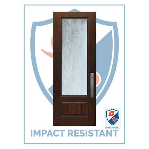 IMPACT RATED DR | 3/4 Lite Privacy | 8'0 - MCR18000-IMPDR