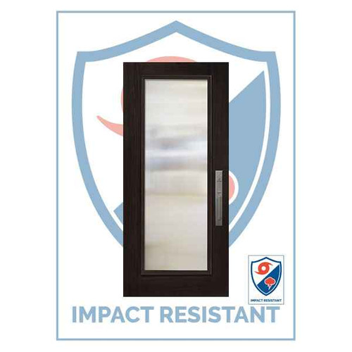 IMPACT RATED DR | Full Lite Privacy | 6'8 - MCT09000-IMPDR