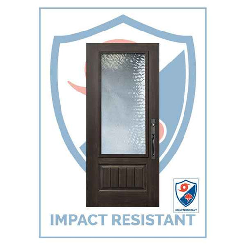 IMPACT RATED DR | 3/4 Lite Privacy | 6'8 - MCR08000-IMPDR