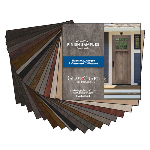 Sample | WoodCraft Knotty Alder Sample | Marketing Materials Sample | WoodCraft Knotty Alder Sample | Marketing Materials