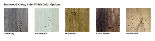 Sample | BarnCraft Barnwood Knotty Alder Sample | Marketing Materials Sample | BarnCraft Barnwood Knotty Alder Sample | Marketing Materials