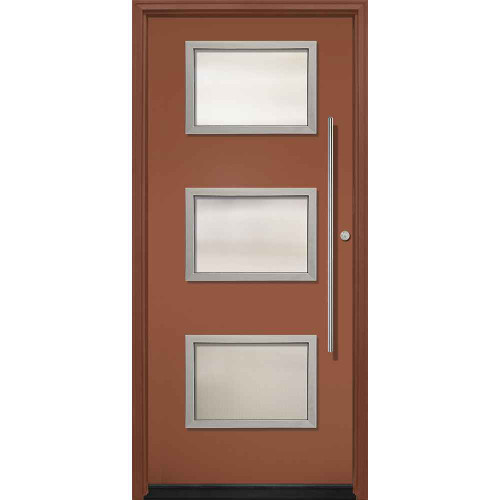 Long Pull Modern | FiberCraft | Continental 3 Lite with Aluminum Glass Frame | 8'0" - MSD84813LTAL-LP