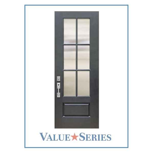 ValueSeries | 3/4 Lite 6 Lite SDL Flush Glazed | 8'0 Tall - FG18662LE-SDL6