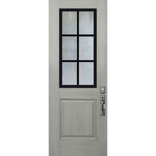 FiberCraft | 2/3 Lite Aluminum SDL 6 Lite SDL | 8' Tall - MSR17000-SDL6