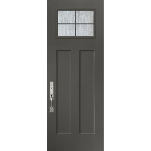 FiberCraft | Mahogany Craftsman 4 Lite GBG | 8' Tall - MMR83000-GBG4