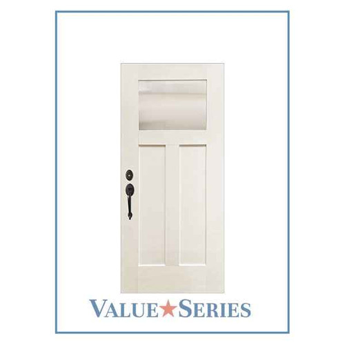 ValueSeries | Craftsman 1-lite Wide View Smooth | 6'8" Tall - FG6366LE-WDV