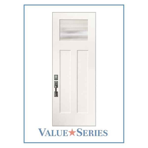 ValueSeries | Craftsman Shaker 1 Lite Smooth Wide View | 8'0 Tall - FG83662LE-WDV