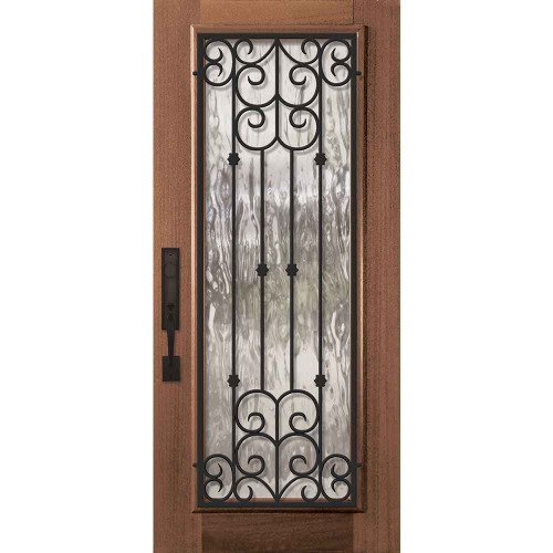 WoodCraft | Full Lite Bellagio WI Grille | 6'8" Tall - P09000WBE