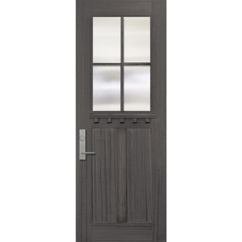 WoodCraft | Craftsman Tall 4-Lite SDL 2 Panel | 8' Tall
