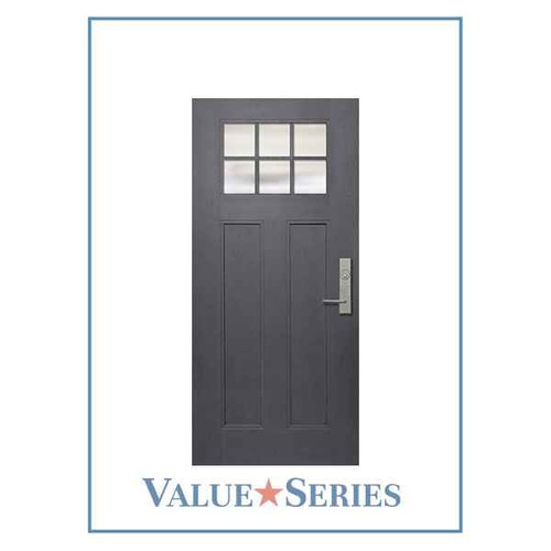 ValueSeries | Craftsman 6-lite SDL Mahogany | 6'8" Tall ValueSeries | Craftsman 6-lite SDL Mahogany | 6'8" Tall