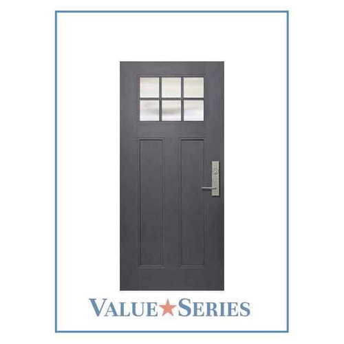 ValueSeries | Craftsman 6-lite SDL Mahogany | 6'8" Tall ValueSeries | Craftsman 6-lite SDL Mahogany | 6'8" Tall