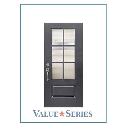ValueSeries | 3/4 Lite 6-lite SDL Mahogany | 6'8" Tall ValueSeries | 3/4 Lite 6-lite SDL Mahogany | 6'8" Tall