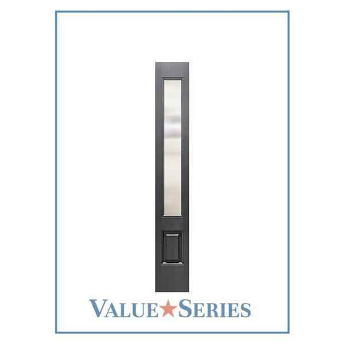 HENSON | Sidelite | ValueSeries| Mahogany Craftsman 2 Lite Boxed Sidelite Clear LowE NET PRICE | 6'8 - FG70662LE-BOX-HEN-NET